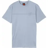 Santa Cruz Tonal Opus Dot Stripe T-skjorte blå