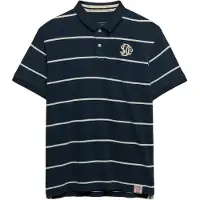 Superdry Vintage Stripe Kortermet Poloskjorte