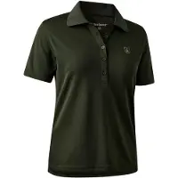 Deerhunter Dame Climate Poloskjorte med 37.5 Technology Dame Forest Ember 40