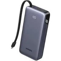UGREEN Nexode - Strømbank - 20000 mAh - 45 watt - PD 3.0, Apple Fast Charge, USB BC 1.2, Fast Charge - 2 utgangskontakter (USB, USB-C)