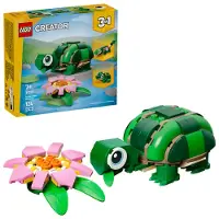 LEGO Creator - Skilpadde med vannliljeblomst 31377 - 3-in-1 - 1 - - OneSize - Klosser
