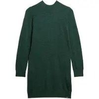 Superdry for woman. W8011223A Green merino wool knitted dress (S), Casual, Long sleeve