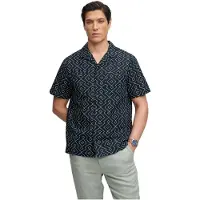 Superdry Premium Printed Beach Kortarmet Skjorte