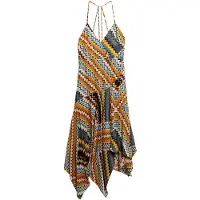 Superdry Premium Hanky Ermeløs Kort Kjole