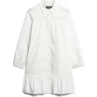 Superdry Lace Mix Kjole Med Lange Ermer