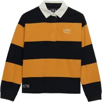 Superdry Heritage Stripe Rugby Langermet Poloskjorte