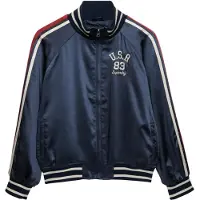 Superdry for woman. W5012159A Suika navy jacket (XS), Casual, Polyester