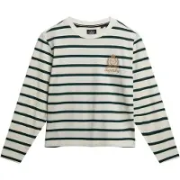 Superdry for woman. W6012109A Country Club T-shirt white (S), Casual, Cotton, Long sleeve