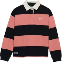 Superdry Heritage Stripe Rugby Langermet Poloskjorte