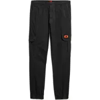 Superdry for man. M7011131A Tailored cargo trousers For black (28/32), Casual, Cotton