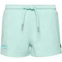 Superdry for woman. W7110388A Knitted shorts with green embroidered Vintage logo (L), Casual, Cotton, Sustainable