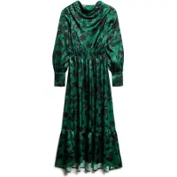 Superdry W8011790a Lang Kjole Med Lange Ermer