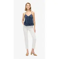 Superdry Tiered Jersey Cami Ermeløs Bluse