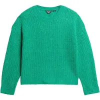 Superdry for woman. W6110579A Brushed jumper green (14), Casual, Acrylic