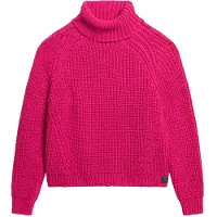 Superdry Slouchy Stitch Genser Med Høy Hals