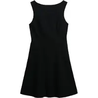Superdry Lbd Scoop Back Ermeløs Kort Kjole