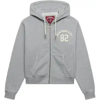 Superdry Athletic Essentials Relaxed Crop Genser Med Hel Glidelås