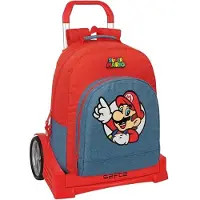 Safta Evolution Super Mario 20.1l Ryggsekk Med Hjul