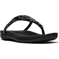 FitFlop Solay Mixed Crystal Toe Post Sandaler