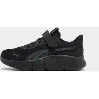 Puma FlexFocus Modern Sneakers Kids, Shoes, Black/Flat Dark Gray, 28.5