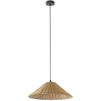 LUCANDE utendørs pendellampe Taniola, 1 lyskilde, konisk, Ø 60 cm