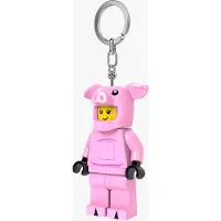 LEGO Nøkkelring med LED Lys Gris fyr