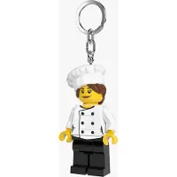 LEGO Minifigure Gourmet Chef LED-nøkkelring 4006036-KE218H