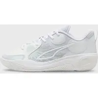 Puma MB World.01 Basketball Shoes Unisex, Shoes, White/Silver Mist, 46