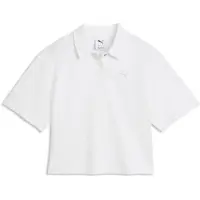 Puma Class Relaxed Polo Women, Clothing, White, S