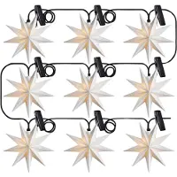 Sterntaler LED-vindusstjernelenke IP44 hvit