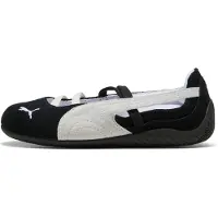 Puma Speedcat Ballet Flats Kids, Shoes, Black/White/Warm White, 31