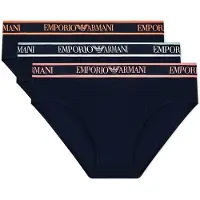 Emporio Armani for man. EM000258_AF20669 Set 3 Core Logobanda navy briefs (M), Homewear, Cotton