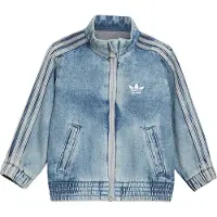 Adidas Originals Denimjakke - Ildfugl - Slitt Blue Denim - - 74 - Denimjakker