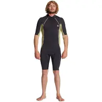 Billabong Absolute 2/2 Mm Kortermet Shorty Med Glidelås Bak