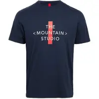 The Mountain Studio Cross Logo Kortarmet T-skjorte