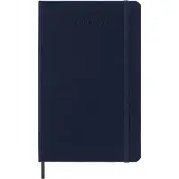 Moleskine Classic Hard 18M uke-/notisbok storformat Sapphire Blue 26/27