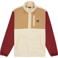 Quiksilver No Destination Block Half-Zip Fleecegenser brun