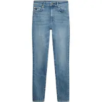 Superdry for woman. W7011257A High Rise Skinny blue jeans (28/32), Casual, Cotton, Denim