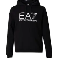 Emporio Armani for man. 7M001413_AF22266 Core Identity sweatshirt black (XL), Casual, Sport, Cotton, Sportswear, Multisport, Short sleeve
