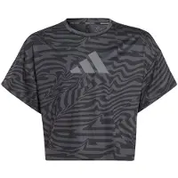 Adidas T-skjorte - JG TI AOP - Svart - - 14 år (164) - T-skjorte