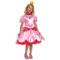 Disguise Prinsesse Peach Karnevalkostyme Til Småbarn