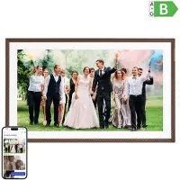 Arzopa D156 15.6" Digital Photo Frame - brown