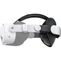 BOBOVR E3-hodestropp til Meta Quest 3 og 3S – hvit og svart