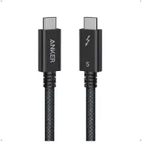 Anker Prime USB-C to USB-C Cable Thunderbolt 5 Cable - 0.5m - Black