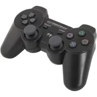 Esperanza MARINE - Håndkonsoll - 12 knapper - trådløs - Bluetooth - svart - for Sony PlayStation 3
