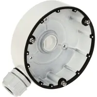 Hikvision DS-1280ZJ-DM8 - Kamerakoplingsboks - hik-hvit - for AcuSense DS-2CD3323, 2CD3343 Pro Series with AcuSense DS-2CD2383