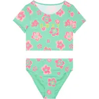 Roxy Set Tropicool Crop Kortermet Rash Guard