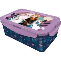 Disney Frozen Matboks - Matboks - 21x13 cm - Blå/Lilla - - OneSize - Matboks