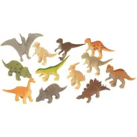 Wild republic Figurer - Nature Hals - 18 stk. - Dinosaurer - - OneSize - Dinosaur