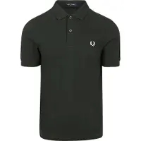 Fred perry for man. M6000 Plain Green Polo Shirt (M), Casual, Cotton, Short sleeve